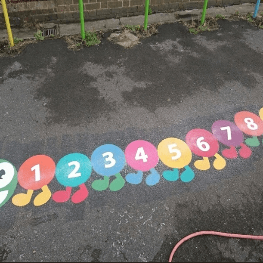 Playground Line Painting